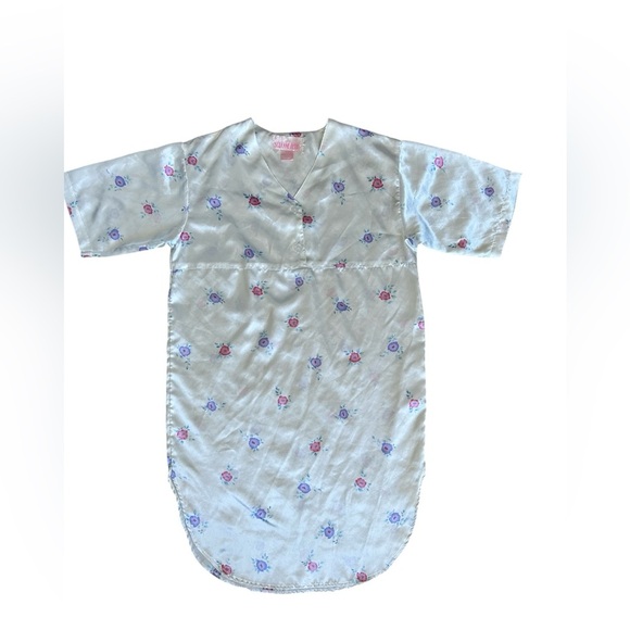 Suzanne Beth Vintage Three Piece Floral Pajama Lingerie Set size S/M - Picture 2 of 11